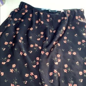 Floral skirt